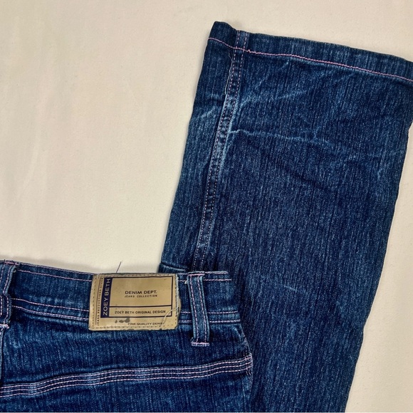 Y2K Low Rise Split Flare Jeans - Picture 7 of 7